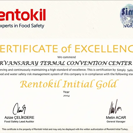 Kervansaray Thermal Hotel Convention Center & Spa